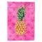 &#x22;Caroline&#x27;s Treasures BB8194GF Pineapple Pink Polkadot Garden Flag, Size, Multicolor&#x22;